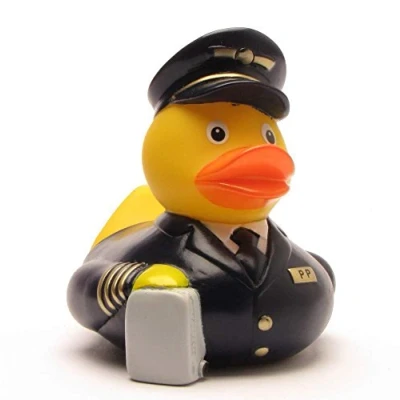 Imagen de Boutique Duck Canard de bain Pilot L : 7,5 cm