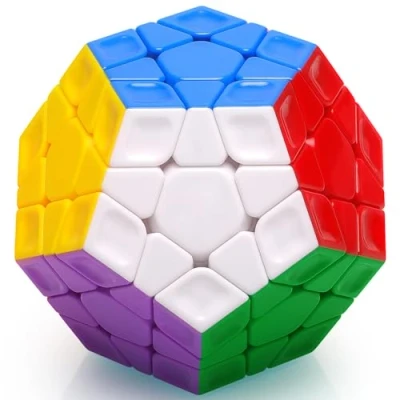 Imagen de TOYESS Megaminx Speed Cube 3x3 Stickerless, Dodecaedro Cubo Mágico 3x3x3, Rompecabezas Niños &amp; Adulto
