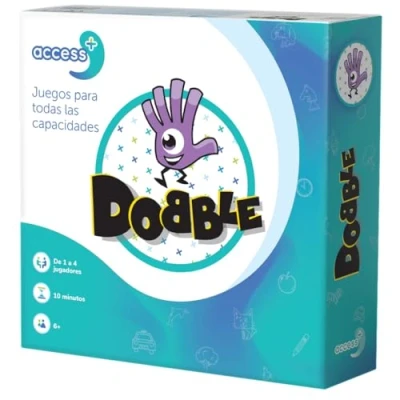 Imagen de Access+ Dobble Juego De Mesa para Todas las Capacidades a Partir 6 Años 1 4 Jugadores 10 Minutos por Partida Español