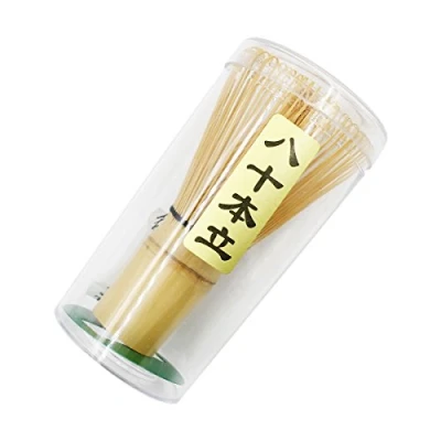 Imagen de Ulable. Herramienta de bambú chasen para batir té matcha en polvo, accesorio la ceremonia del japonesa, 60 70/70 75/75 80 varillas, bambú, 70 75 prongs