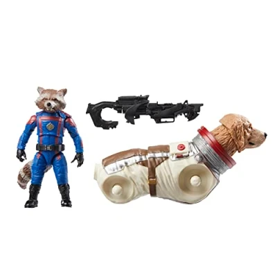 Imagen de Hasbro Marvel Legends Series Rocket Figura de Guardianes la Galaxia Vol. 3 15 cm