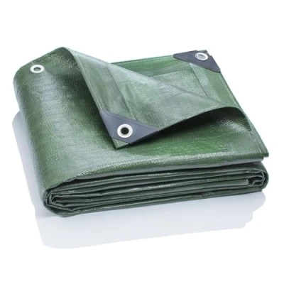 Imagen de GardenMate 1,5 m x 6 140 g/m2 Lona de protección Home &amp; Garden Verde Funda Protectora Impermeable