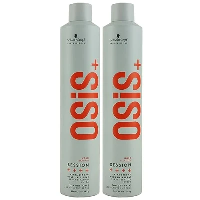 Imagen de 2 x Schwarzkopf OSiS Session Extreme Hold Hair Spray 500 ml (el empaque puede diferir)