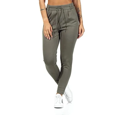 Imagen de ONLY Poptrash Trousers Pantalones, Bungee Cord, S / 30 para Mujer