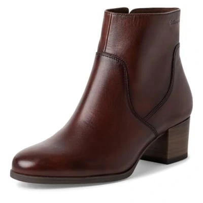 Imagen de Tamaris Mujer 1 25032 43, Botas de Moda, Piel coñac, 41 EU