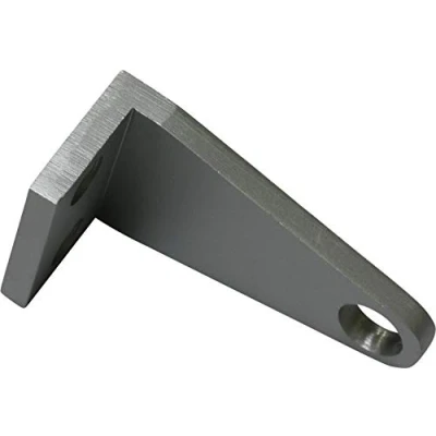 Imagen de GARDINIA Soporte de Pared para tensores Cuerda, Techo con Distancia 6 cm, Tensor Cable Cartucho, 2 Unidades, Metal, Aluminio