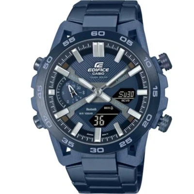 Imagen de Edifice Montre Solaire Casio ECB 2000CB 2AEF, Acier Inoxydable