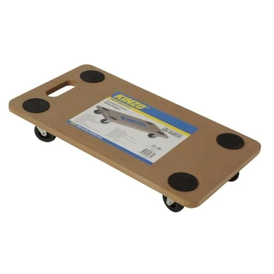 Imagen de Kinzo 29631 Plataforma Rodante para Desplazar Muebles (hasta 150 kg), Marrón