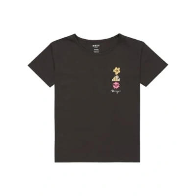 Imagen de Roxy DAY AND Night Camiseta estampada para niños, Talla: 6a, Anthracite