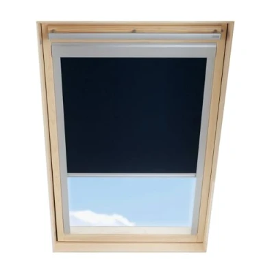 Imagen de Cortina de oscurecimiento Compatible con Ventana Techo VELUX S06 / 606/4, ‎Negro