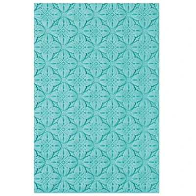 Imagen de Sizzix 3 D Textured Impressions Embossing Carpeta, 665110, Papel, Almohadas Florales, One Size