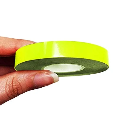 Imagen de 4R Quattroerre.it 10502 Franjas Trim Tiras Adhesivas para Coche, Amarillo Neón, 10 mm x MT