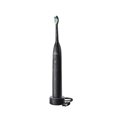 Imagen de Cepillo eléctrico Philips Sonicare 5500 HX7111/01, Tecnología sónica, Sensor de presión, Temporizadores intuitivos, Negro