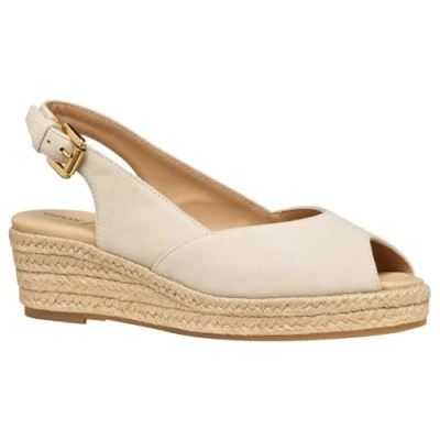 Imagen de Geox Iberide Sandalias de cuña, Mujer, Talla: 39, Light taupe Zapatos