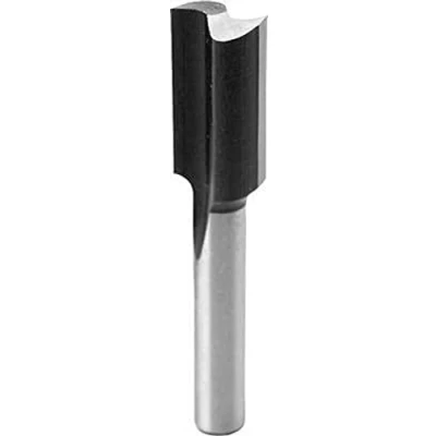 Imagen de kwb Fresa ranuradora HSS Profesional (para madera, Ø 4mm, longitud de trabajo 10mm, mango 8mm, Made in Germany, adecuada para todas las fresadoras manuales estándar)