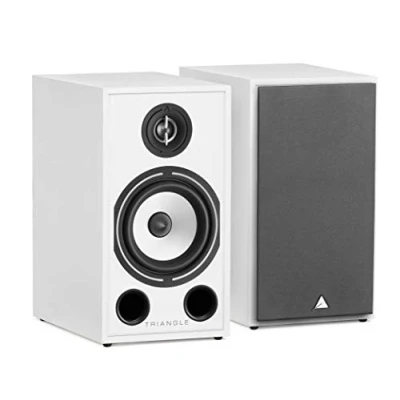 Imagen de Triangle BOREA BR03 Altavoz de estantería Hi Fi Potencia 100W Salida 90 dB/W/m Música y Cine en casa versátil 206 x 380 314 mm Blanco (Par)