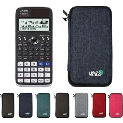 Imagen de CALCUSO Paquete Básico Azul con Calculadora Casio FX 991DE X ClassWiz (Alemán)