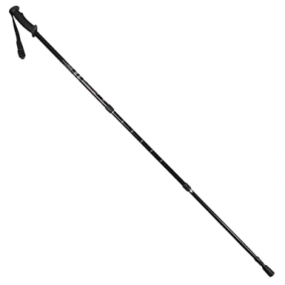 Imagen de SATURNIA Baston Bordon Caminar Extensible 0,65 1,35 metros Negro
