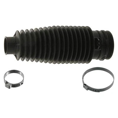 Imagen de FEBI BILSTEIN 39579 Juego de fuelle, dirección Termoplástico Eje delantero, derecha con abrazaderas PEUGEOT: 407 Berlina