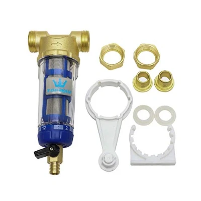 Imagen de TOPWAY Prefiltro de Agua Filtro Sedimentos Lavable y Reutilizable Purificador ósmosis Acero Inoxidable 60 Micras 150202