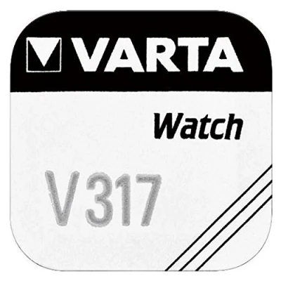 Imagen de Varta V317 batería no recargable Pilas (Óxido de plata, 1,55 V, 8 mAh, 5,8 mm, 1,6 mm)