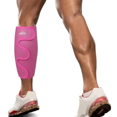 Imagen de supregear Soporte para Pantorrilla, Férula Ajustable Manga Envolvente Hinchazón Muscular, Entrenamiento de Senderismo, Cómodo Transpirable Calf Support Hombre y Mujer