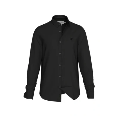 Imagen de Calvin Klein Jeans Camicia Manica Lunga Camisa, Hombre, Talla: Large, Black