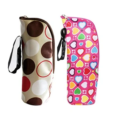 Imagen de iSuperb bolsa isotérmica para botellas de bebé, mantener el calor, monocolor