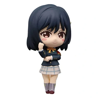 Imagen de Furyu Love Live! Nijigasaki High School Idol Club Chobirume PVC Statue Shioriko Mifune 8 cm, Multicolor, Standard, Porta merienda 3D Strong