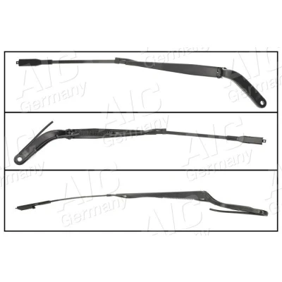 Imagen de Brazo del limpiaparabrisas, lavado de parabrisas Aic 59706 Delante, izquierda para vehíc. con volante a la boquilla incorporada lavad