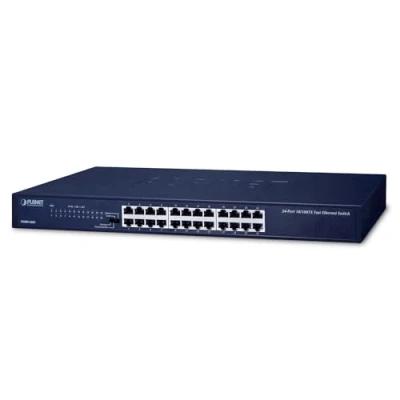 Imagen de Planet Conmutador Ethernet (24 Puertos, 10/100 Mbps, 24 Puertos RJ45)