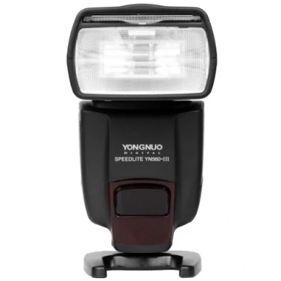 Imagen de Flash Speedlite con Receptor RF602 RF603 Incorporado Yongnuo YN 560 III compatible Canon Nikon