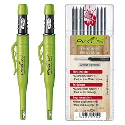 Imagen de vasalat Picastift automático con 10 minas de grafito H Lápiz para dibujar 3 piezas
