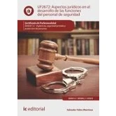 Imagen de Aspectos jurídicos en el desarrollo de las funciones del personal seguridad. SEAD0112 Vigilancia, Seguridad privada y Protección personas