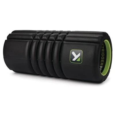 Imagen de TriggerPoint Rodillo de Espuma Viaje, Único Ideal para Viajar,Alivio en Movimiento,25,4 cm Longitud,Cabe Bolsas Gimnasio,Patrón GRID,Compresión Firme,Superficie EVA Resistente al Sudor,Negro