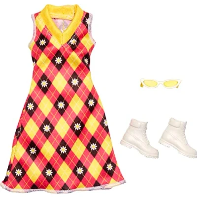 Imagen de Mattel Barbie Ropa Moda Look Completo Y Complementos Mod Sdos (HJT17)