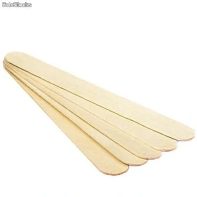 Imagen de Depresores madera lingual,depilacion cera,belleza,pasteleria,tatuaje 100 und.
