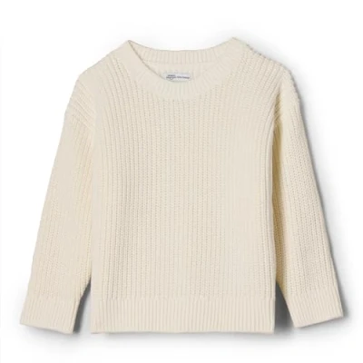 Imagen de Amazon Essentials x Sofia Grainge Jersey Unisex Bebés, Marfil, 12 Meses