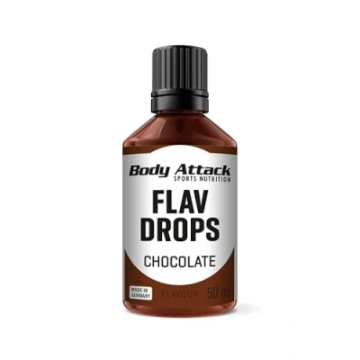 Imagen de Body Attack flav Drops, kalorienfreie Aroma de gota, Flavour para Simpáticos y aromatizar proteína Shakespeare, Quark, bebidas, 1er Pack (1 x 50 ml)