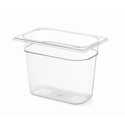 Imagen de HENDI Recipiente Gastronorm 1/4 PC Transparente 5.5 L 265x162x(H) 200 mm
