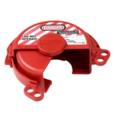 Imagen de Master Lock S3910 Bloqueo de Válvula Gas a Presión, válvulas hasta 76 mm diámetro