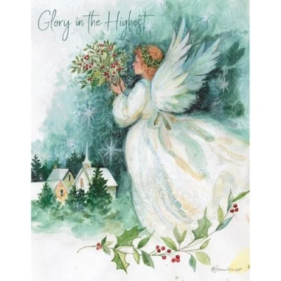 Imagen de LANG Angel of Christmas 1004840 Tarjetas de Navidad (en caja)