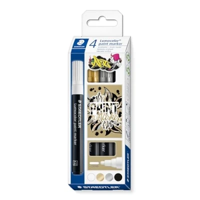 Imagen de Set De 4 Marcadores Staedtler Lumocolor