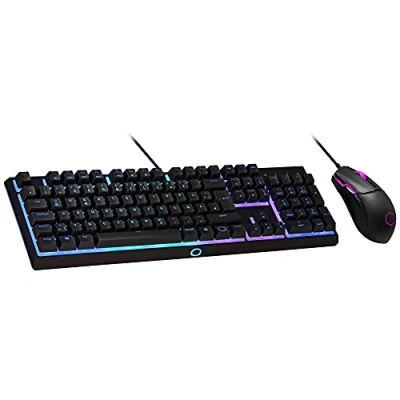 Imagen de Cooler Master Desktop COOLERMASTER MS110 Combo RGB US 2.0, KEYB. + Mouse
