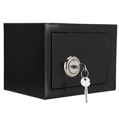 Imagen de Caja fuerte de pared acero 6,4 l, ideal para casa, oficina, hotel, 23 x 17 cm