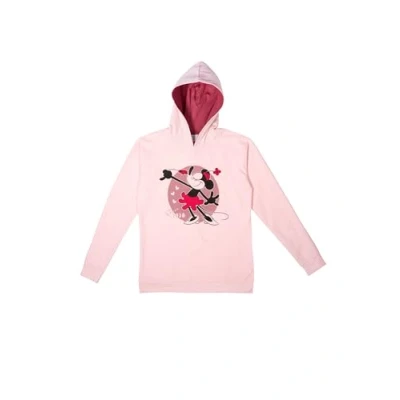 Imagen de Disney Minnie Mouse Hoodie Sudadera con capucha para mujer, color rosa, Rosa., L