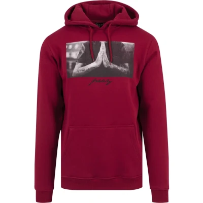 Imagen de Mister Tee PRAY Jersey con capucha, Hombre, Talla: XXL, Ruby