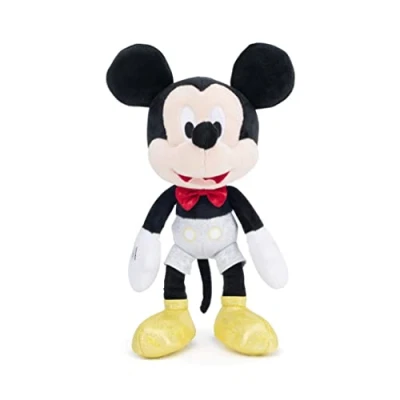 Imagen de Simba Peluche de Mickey Edición Especial 100 años Disney, 25 cm, Relleno con Material 100% Reciclado (6315870395)