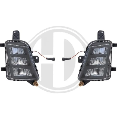 Imagen de DIEDERICHS 2216588 Juego de faro antiniebla LED VOLKSWAGEN: Golf VII Hatchback (5G1, BQ1, BE1, BE2) 2.0 GTI, GTD 2013