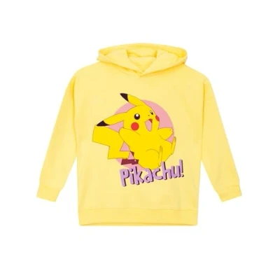 Imagen de Pokemon Sudadera con Capucha Niñas Pikachu Amarilla para Niña Edades de 5 a 12 años 7 8